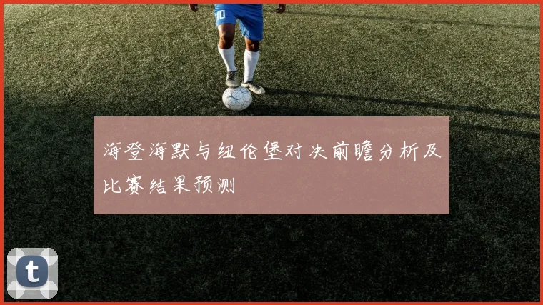 海登海默与纽伦堡对决前瞻分析及比赛结果预测