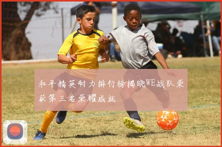 和平精英耐力排行榜揭晓WE战队荣获第三名荣耀成就